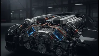 Bugatti Moves From a 16-Cylinder W Layout to Tourbillon’s V16 Hybrid Era
