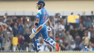 Virat Kohli becomes fastest to 28,000 international runs: Stats