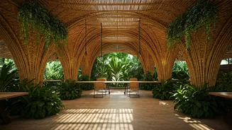 Bali Bamboo Green Hubs Redefine Eco Friendly Remote Work Environments