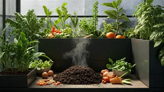 Kitchen Waste Is Becoming Balcony Garden Fuel