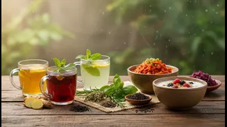 Monsoon Wellness Trends Put Fermented Foods And Herbal Teas Back On Everyday Menus
