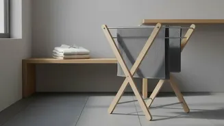 A Laundry Schedule Should Include Time for Racks to Clear