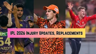 IPL 2026 Injury Updates: Full & Partial Ruled-Out Players, Replacement List for All Teams So Far