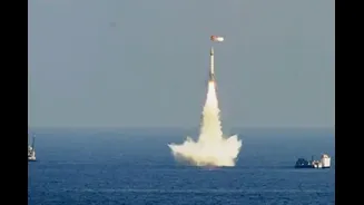 India Successfully Tests 3,500 Km Range K-4 Missile From Nuclear Submarine INS Arighaat
