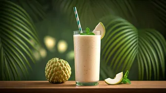 Why You Need To Try Custard Apple Smoothies