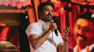 Dhanush meets over 3,000 fans outside Chennai amid political speculation