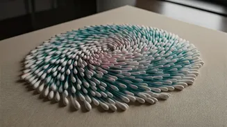 DIY Cotton Swab Art: Transform Your Walls with Creative & Affordable Creations!