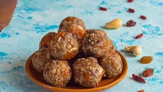 Simple 4 PM Snack Ideas Homemade Energy Boosting Date Nut Balls and Seeds