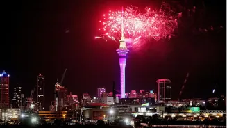New Zealand welcomes 2026 with fireworks
