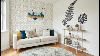 Rented Flat Makeover Ideas That Are Easy To Remove Before Moving Out