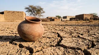 Tulshi Village In Maharashtra Puts Up A 'Village For Sale' Water Protest, With The Price On The Banner Listed Simply As Water