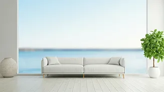 Sanya Malhotra's Serene Sea-Facing Mumbai Abode: A Haven of Calm and Classic Design