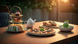 High Tea, Pizza And Matcha Own Summer Menus