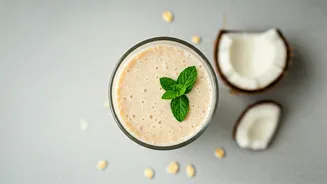 Ditch Sugar And Try This Oats Coconut Water Breakfast Smoothie