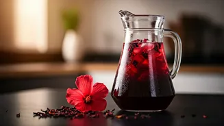 Replace Sugar-Packed Coffee With Tangy Sun-Dried Hibiscus Infusions