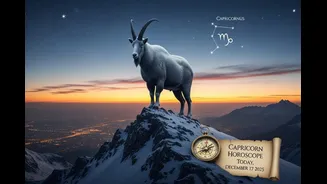 Capricorn Horoscope Today, December 17 2025