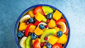 Mango-Blueberry Quinoa Bowls Use Cooked Grains For Fresh Fruit Toppings
