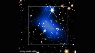 Chandra spots surprisingly mature galaxy cluster in early universe