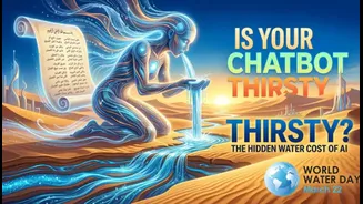Is Your Chatbot Thirsty? The Hidden Water Cost of AI on World Water Day