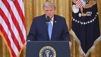 Trump warns US will 'take care of things' if Houthis impose shipping blockade on Saudi Arabia