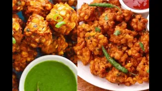 Craving A Rainy-Day Snack? Try This Crispy Corn Pakoda Recipe