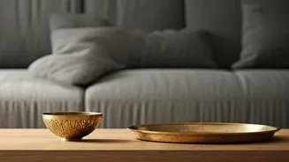 Japandi Aesthetics Merge Beautifully With Upcycled Indian Brass Accents