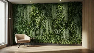 Plant Walls Make Boring Corners Feel Expensive
