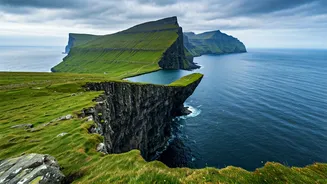 The Astonishing Floating Lake Illusion: Sørvágsvatn's Gravity-Defying Spectacle