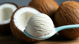 Upgrade Your Dessert Feed With No-Churn Tender Coconut Ice Cream
