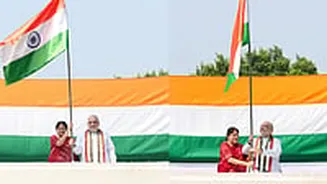 Independence Day 2026: Union Minister Amit Shah Unfurls The Tiranga At His Delhi Residence Under Har Ghar Tiranga Campaign