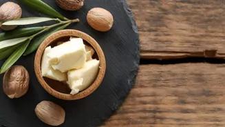 Secret to awesome hair? It is shea butter