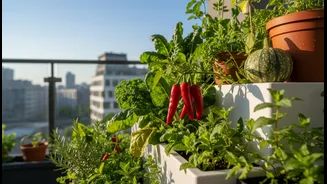 Monsoon Balcony Micro-Gardens Puts Greens, Gourds, Chillies and Herbs in Focus for Urban Renters and Home Gardeners