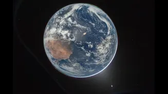 NASA Drops Jaw-Dropping Photo Of Earth From Artemis II, Viral Image Shows Our Planet Like Never Before: 'That’s Us!'