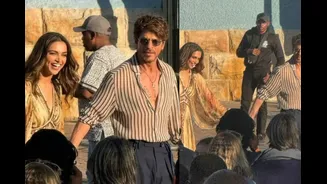 Deepika Padukone’s ₹23K Mes Demoiselles Dress Goes Viral On King Sets With Shah Rukh Khan