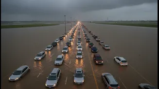 Delhi Airport Travel Gets Messier When Rain And Traffic Collide