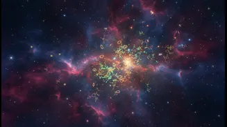 Milky Way Research Suggests Complex Chemistry Began Long Before Planets Existed