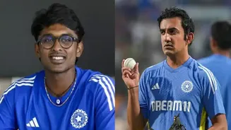 Sudharsan credits Gambhir for backing him