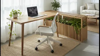 A Compact Workspace Can Feel Separate Without Becoming A Permanent Office