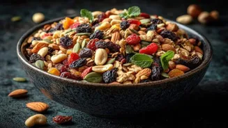 Love trail mix? Add dried persimmons to level it up