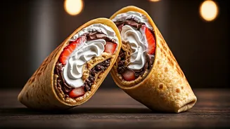 This Wrap Is Basically Dessert For Breakfast
