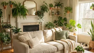 Decoração para sala de estar com plantas muda a energia da casa