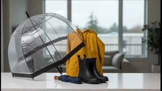 Your Weekend Checklist Needs These Rain Essentials