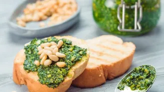 Pesto lovers, here's a delicious twist for breakfast