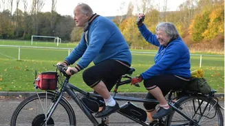 How tandem cycling trips keep you fit