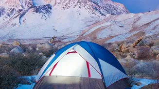 How Snow Camping Combines Wilderness Survival Skills With Spectacular Winter Mountain Scenery