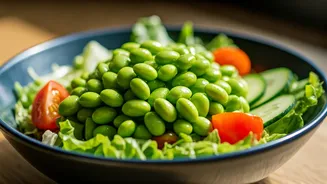 Edamame Can Turn Salads Into Proper Meals
