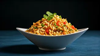 Fitness Influencer's Revamped Chinese Bhel: 249 Calories, 14g Protein Snack Sensation!