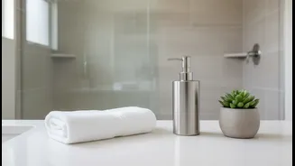 The Calmest Bathrooms Solve Everyday Mess Before Adding Decorative Details