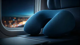 Revolutionize Your Red-Eye: The Ultimate Memory Foam Travel Pillow for Deep Sleep