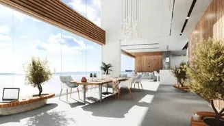What is coastal-inspired decor?